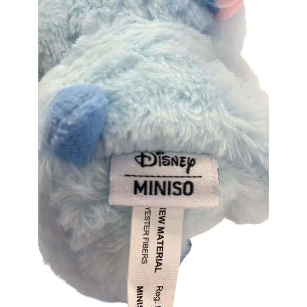 Disney x Miniso Stitch Sleepy Donut, Eat Something Before Sleep Bag Charm, Plush